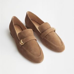 &Other Stories Suede Croissant 🥐 Loafers